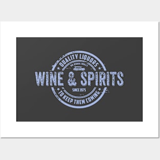 Big Woodie Smalls Wine and Spirits Posters and Art